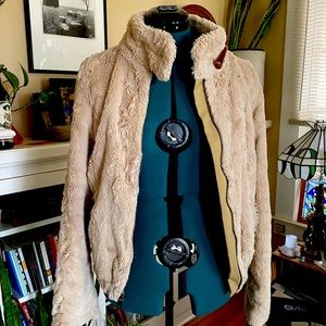 Faux fur jacket